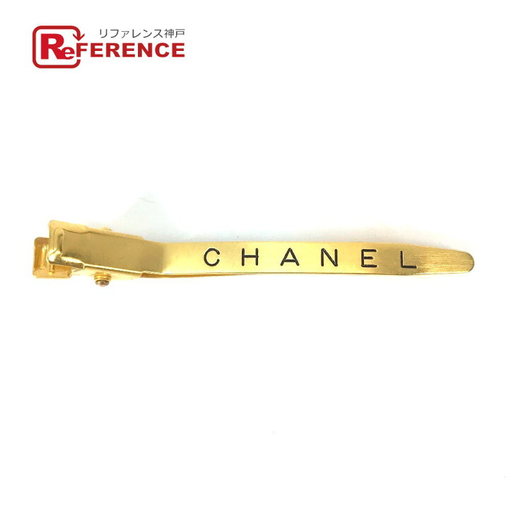 楽天市場】CHANEL シャネル ロゴ ヘアクリップ 98A 髪留め 