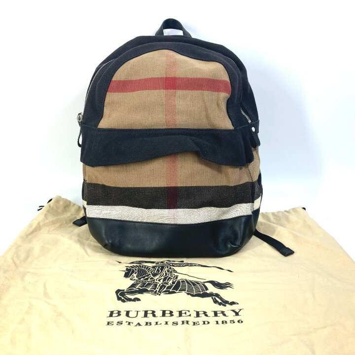 楽天市場】BURBERRY バーバリー 3958527 バックパック メガ チェック柄 