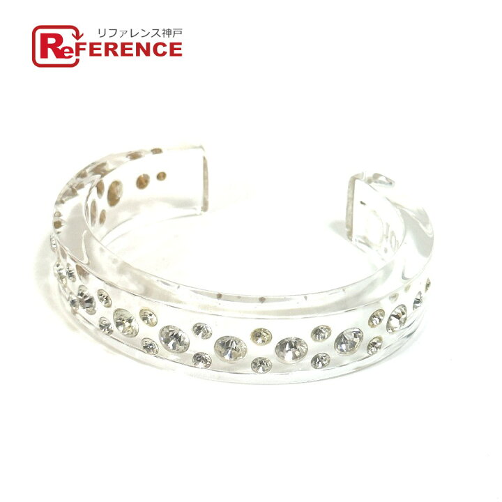 楽天市場】Dior ディオール ロゴ ラインストーン ブレスレット  