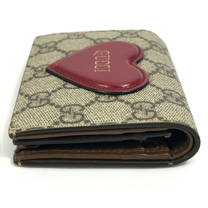 楽天市場】GUCCI グッチ 648848 GG ハートモチーフ 財布 2つ折り財布  