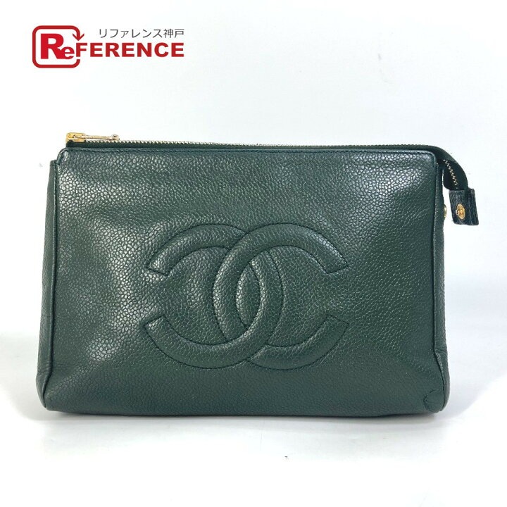 楽天市場】CHANEL シャネル メイクポーチ 化粧ポーチ CC ココマーク  