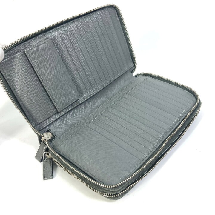 楽天市場】PRADA プラダ オーガナイザー トラベルケース Wジップ  
