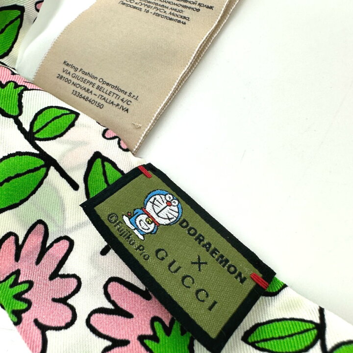 楽天市場】GUCCI グッチ 656611 ドラえもん DORAEMON スカーフ 