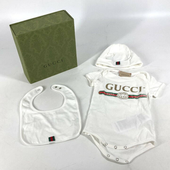 楽天市場】GUCCI グッチ 516326 ベビー BABY 赤ちゃん ロゴ 3ピース 
