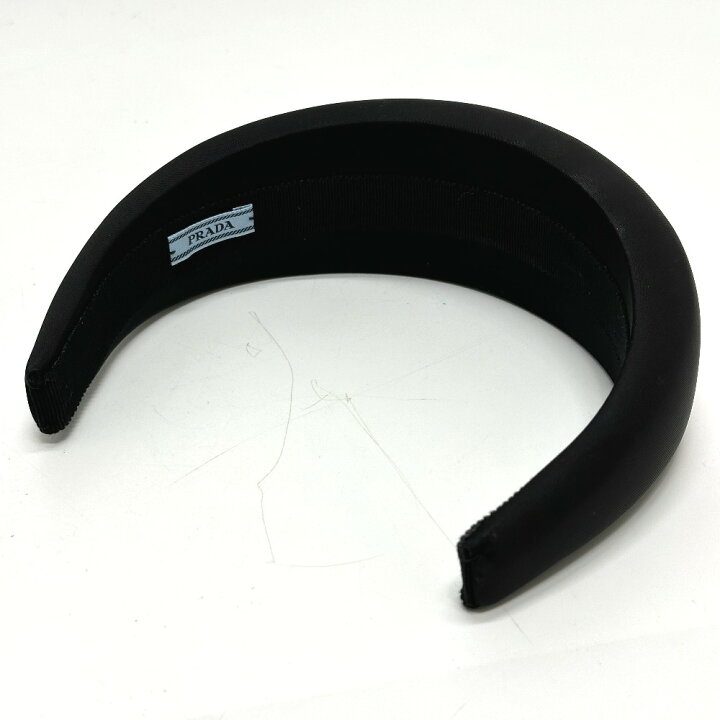 楽天市場】PRADA プラダ トライアングルロゴ ヘアアクセサリー ヘア  