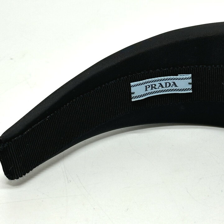 楽天市場】PRADA プラダ トライアングルロゴ ヘアアクセサリー ヘア  
