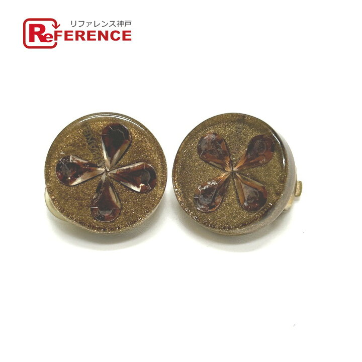 楽天市場】CHANEL シャネル クローバー 01C イヤリング プラスチック  