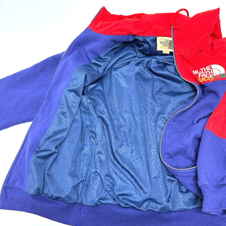 楽天市場】GUCCI グッチ 671462 ノースフェイス コラボ ジップアップ  