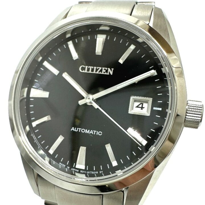 楽天市場】CITIZEN シチズン 9011-S125804 メカニカル 自動巻き デイト 