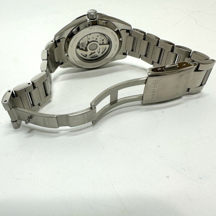 楽天市場】CITIZEN シチズン 9011-S125804 メカニカル 自動巻き デイト 