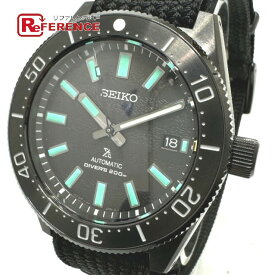 SEIKO セイコー SBDX055 PROSPEX プロスペックス 1965 メカニカルダイバーズ現代デザイン 自動巻き 腕時計 SS メンズ ブラック 未使用 【中古】