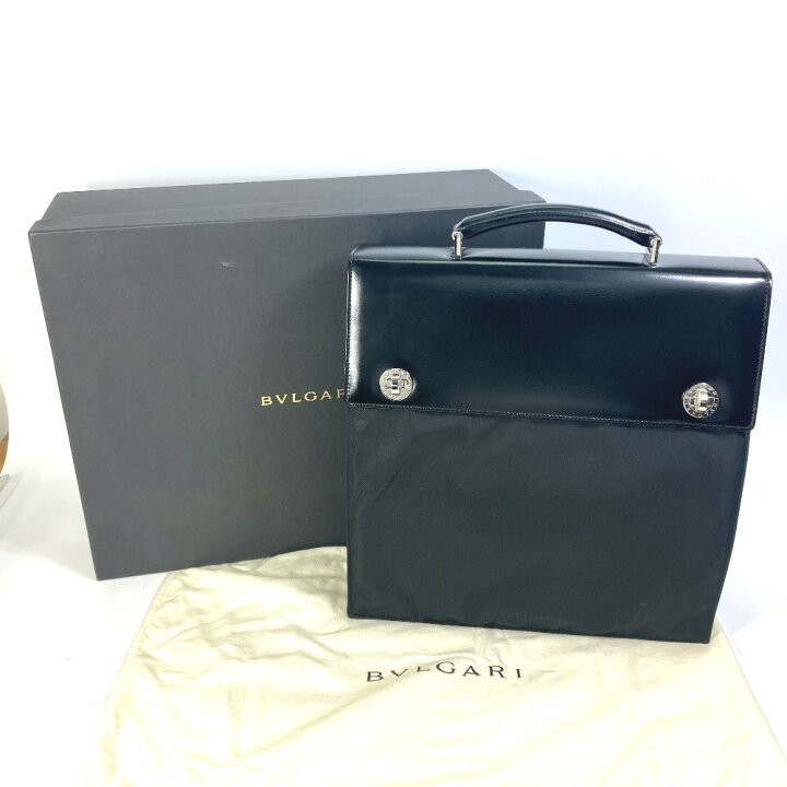 楽天市場】BVLGARI ブルガリ ブリーフケース 縦型 サイド ターンロック 