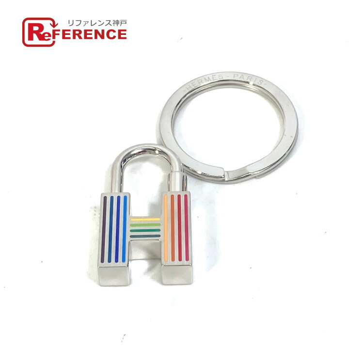 楽天市場】HERMES エルメス カデナ クイズ 鍵 レインボー Hロゴ  