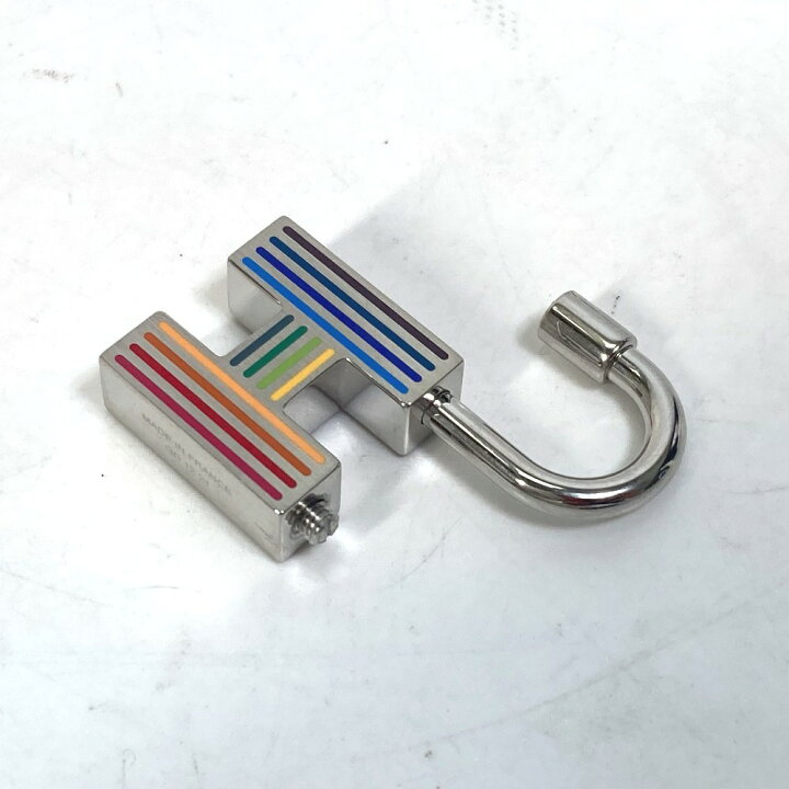 楽天市場】HERMES エルメス カデナ クイズ 鍵 レインボー Hロゴ  