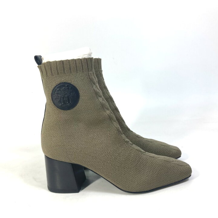 楽天市場】HERMES エルメス ショートブーツ ヴォルヴェール 60 靴  