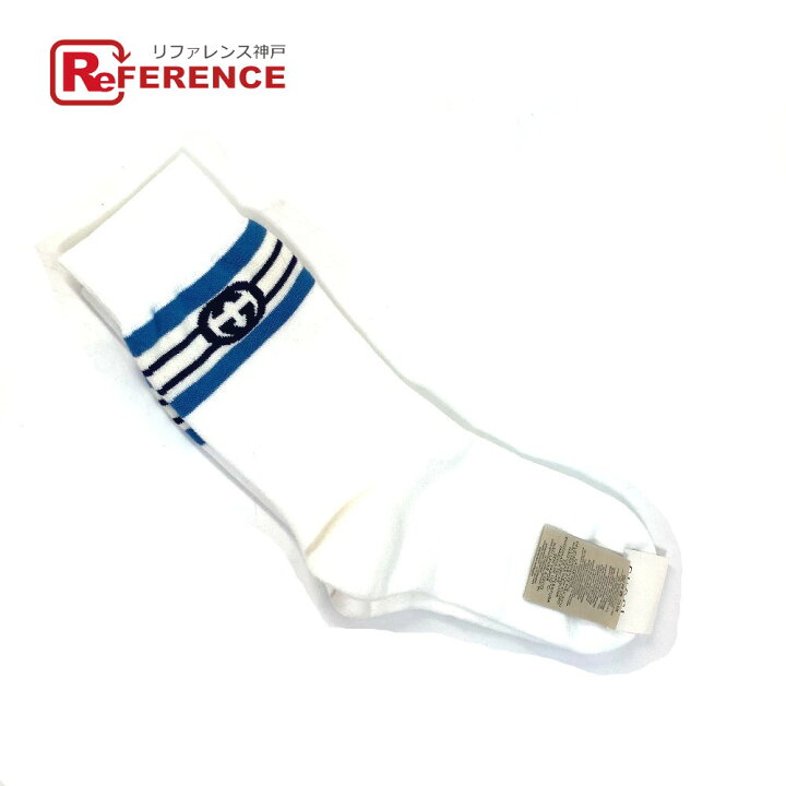 楽天市場】GUCCI グッチ GG ソックス 靴下 コットン メンズ ホワイト  