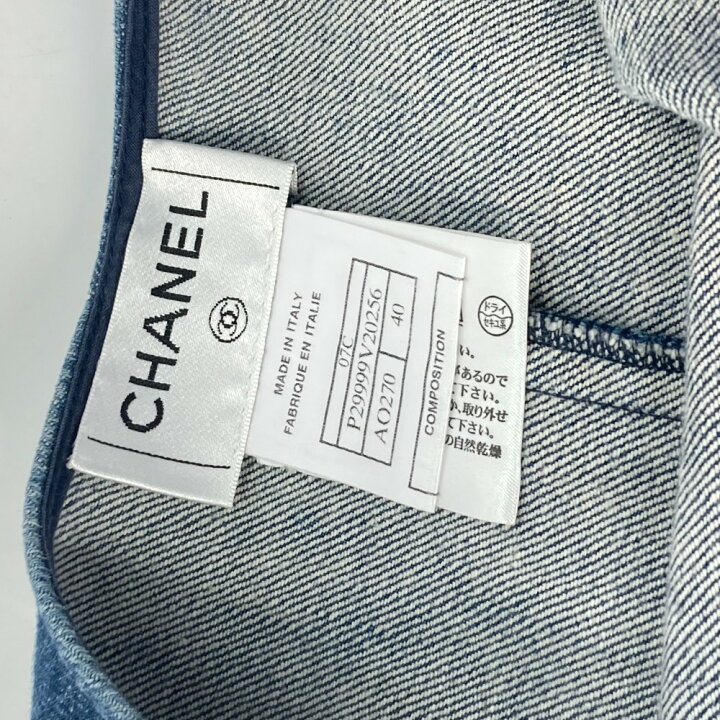 楽天市場】CHANEL シャネル P29999 アパレル ノースリーブ 袖なし 07C  