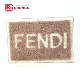 FENDI フェンディ 7AR921 CHAOS カオス コラボ ロゴ PCカバー パソコンカバー IPADカバー パソコンステッカー シール 雑貨 レザー /ファー レディース ピンク 【中古】