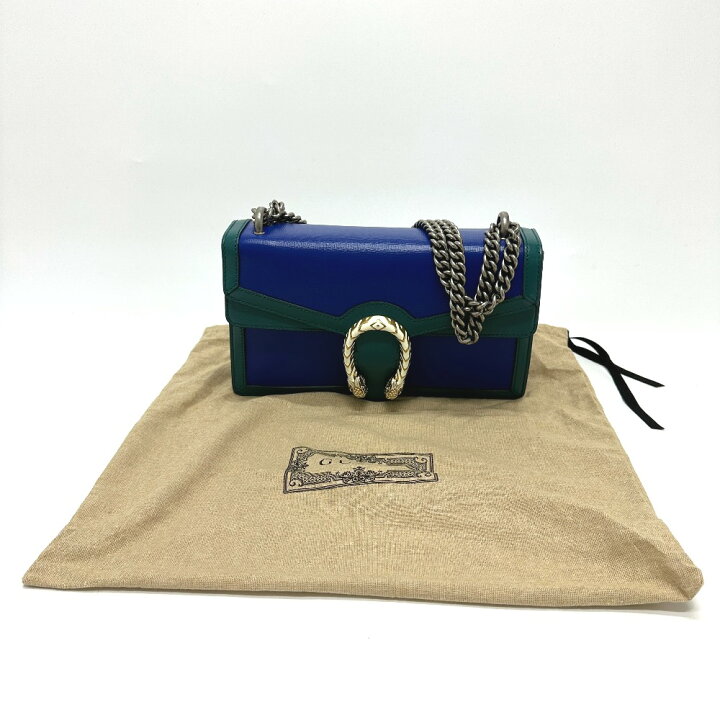 楽天市場】GUCCI グッチ 400249 バイカラー デュオニソス チェーン 