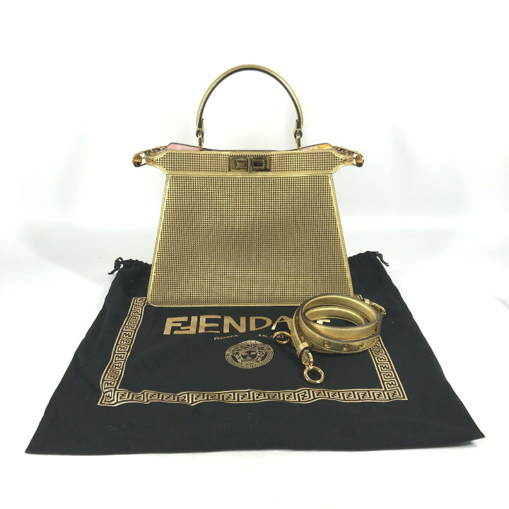 楽天市場】FENDI フェンディ 8BN321 ヴェルサーチ VERSACE コラボ 