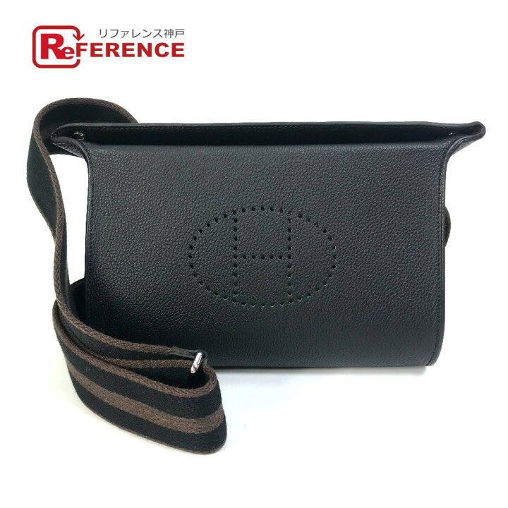 楽天市場】HERMES エルメス Hロゴ パンチング ヴィドポッシュ クロス 