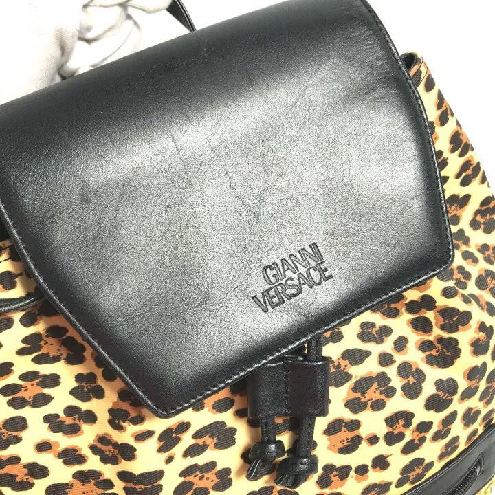 楽天市場】VERSACE ヴェルサーチ ヴィンテージ レオパード 豹 ヒョウ 