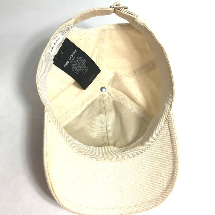 楽天市場】SAINT LAURENT PARIS サンローランパリ 690975 ロゴ 帽子  