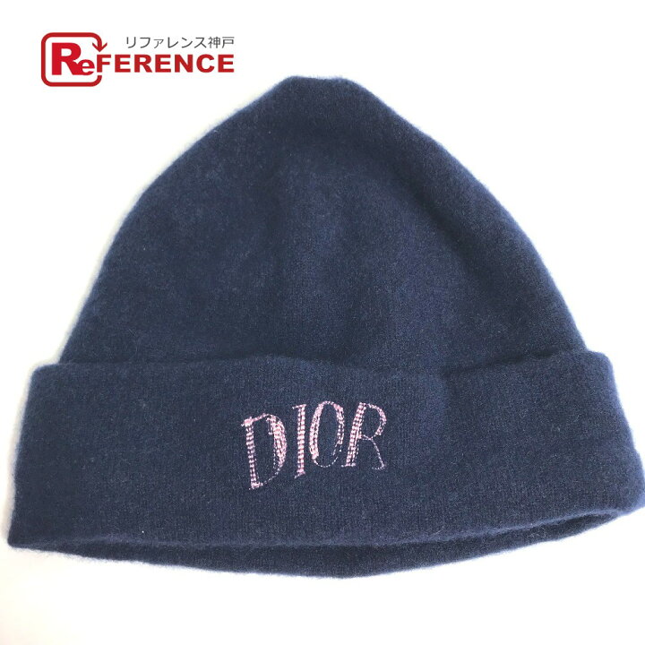 楽天市場】Dior ディオール 013MB10AT995 ロゴ ビーニー 帽子 ニット帽  