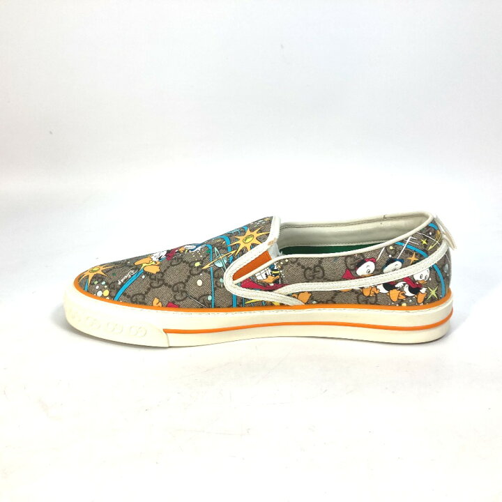 楽天市場】GUCCI グッチ ディズニー DISNEY ドナルドダック GG 靴 