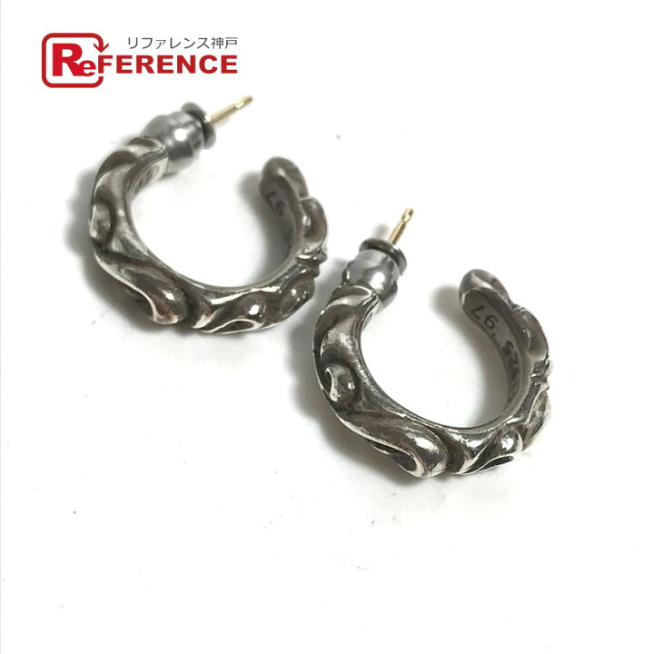楽天市場】CHROME HEARTS クロムハーツ フープ 両耳 アクセサリー 