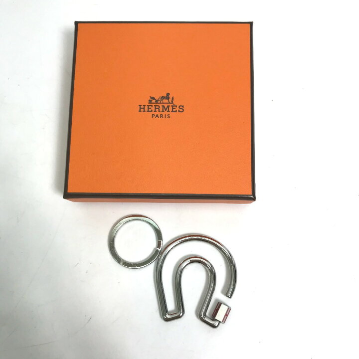 楽天市場】HERMES エルメス フイユ・ア・シュヴァル チャーム カラビナ 