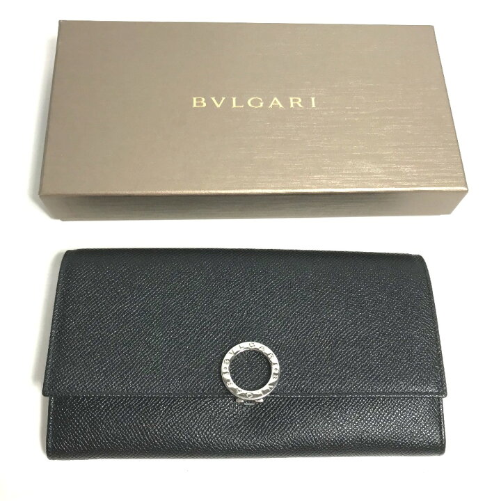 楽天市場】BVLGARI ブルガリ ロゴクリップ 2つ折り 長財布 レザー  