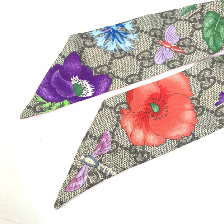 楽天市場】GUCCI グッチ 609317 フローラ 花柄 フラワー GG ネックボウ  