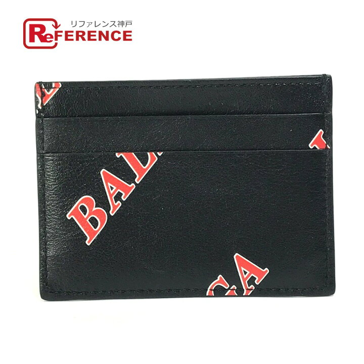 楽天市場】BALENCIAGA バレンシアガ 594309 ロゴプリント 名刺入れ  