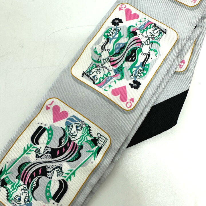 楽天市場】HERMES エルメス トランプ柄 ツイリー ファッション小物  