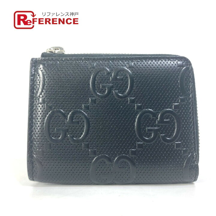 楽天市場】GUCCI グッチ 657571 GGエンボス L字ファスナー 財布 小銭 