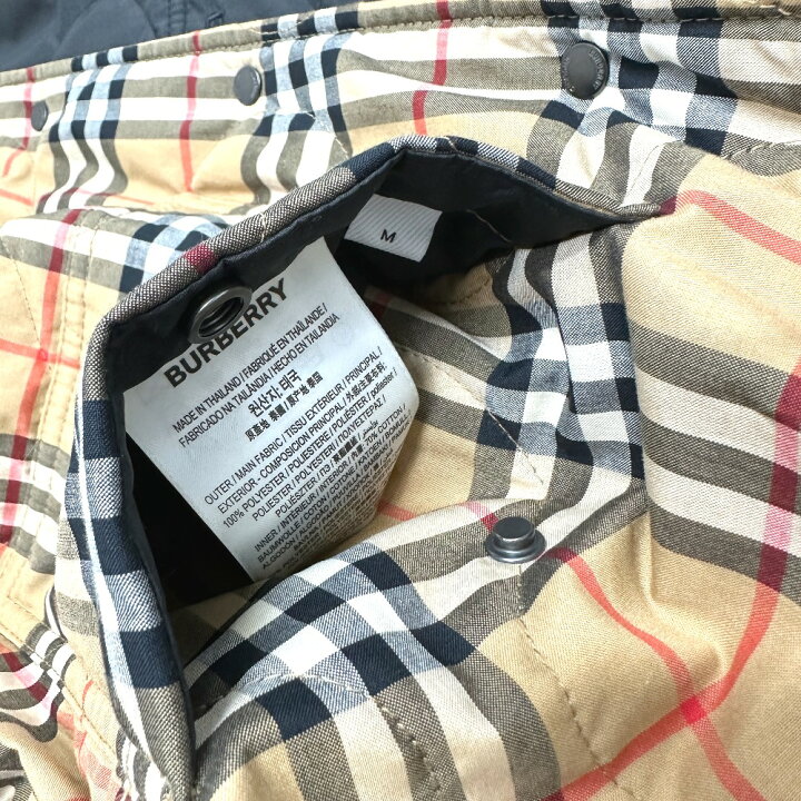 楽天市場】BURBERRY バーバリー 8049139 チェック コート リバーシブル  