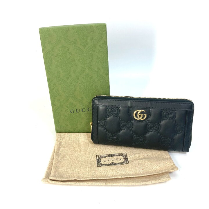 楽天市場】GUCCI グッチ 723784 ロングウォレット GGマトラッセ ジップ 