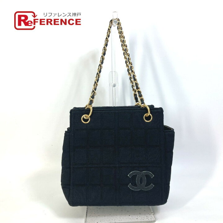楽天市場】CHANEL シャネル チョコバー CC ココマーク トートバッグ  