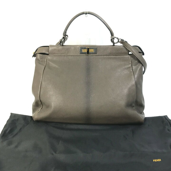 楽天市場】FENDI フェンディ 8BN210 トートバッグ ピーカブー ラージ 