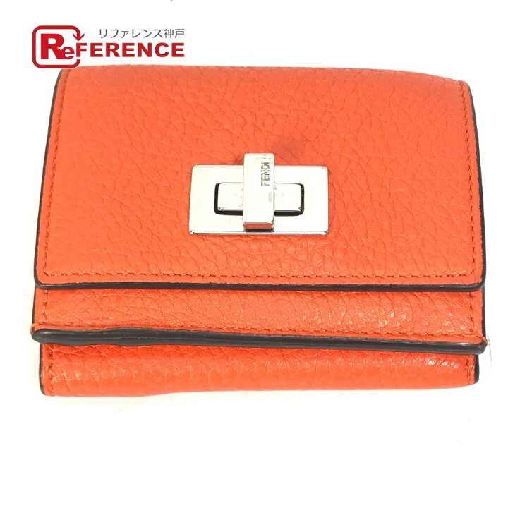 楽天市場】FENDI フェンディ 8M0426 ピーカブー ウォレット 3つ折り  