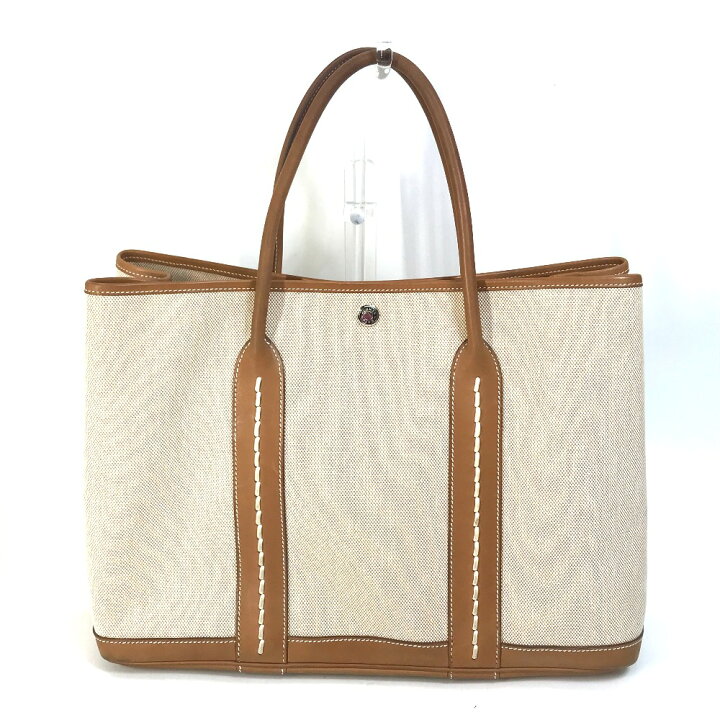 楽天市場】HERMES エルメス ガーデンパーティ PM ステッチ トート  