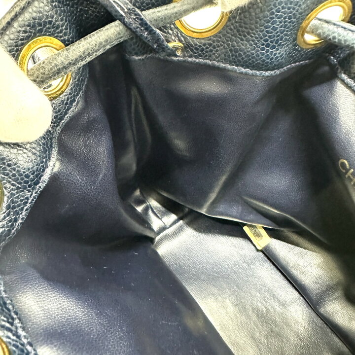 楽天市場】CHANEL シャネル ココマーク CC デカココ 巾着 斜め掛け  