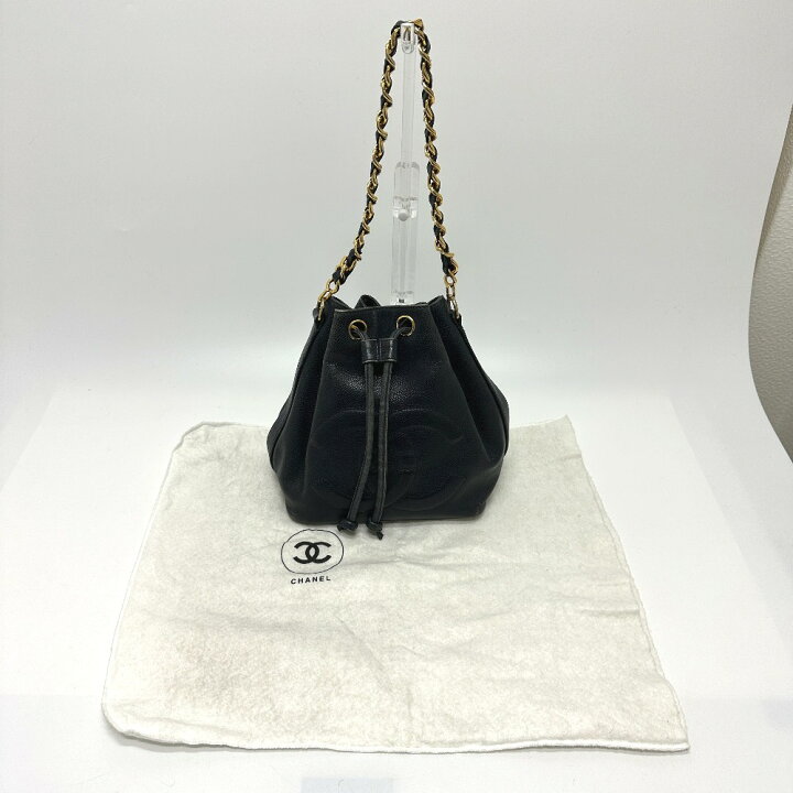 楽天市場】CHANEL シャネル ココマーク CC デカココ 巾着 斜め掛け  
