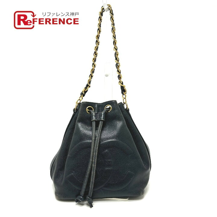 楽天市場】CHANEL シャネル ココマーク CC デカココ 巾着 斜め掛け  