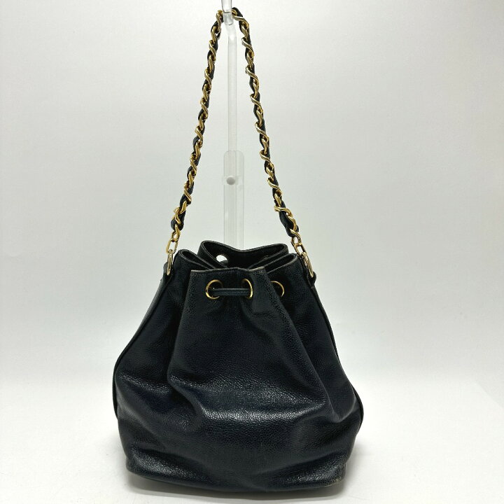 楽天市場】CHANEL シャネル ココマーク CC デカココ 巾着 斜め掛け  