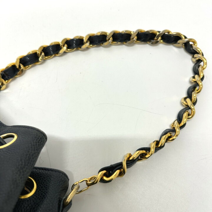 楽天市場】CHANEL シャネル ココマーク CC デカココ 巾着 斜め掛け