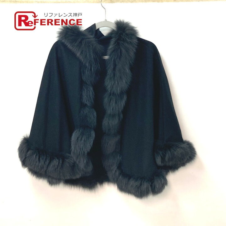 定価33万 sagafursサガファ ブルーフォックスカシミヤコート 