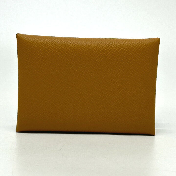 楽天市場】HERMES エルメス カルヴィ デュオ 名刺入れ 二つ折り 財布  