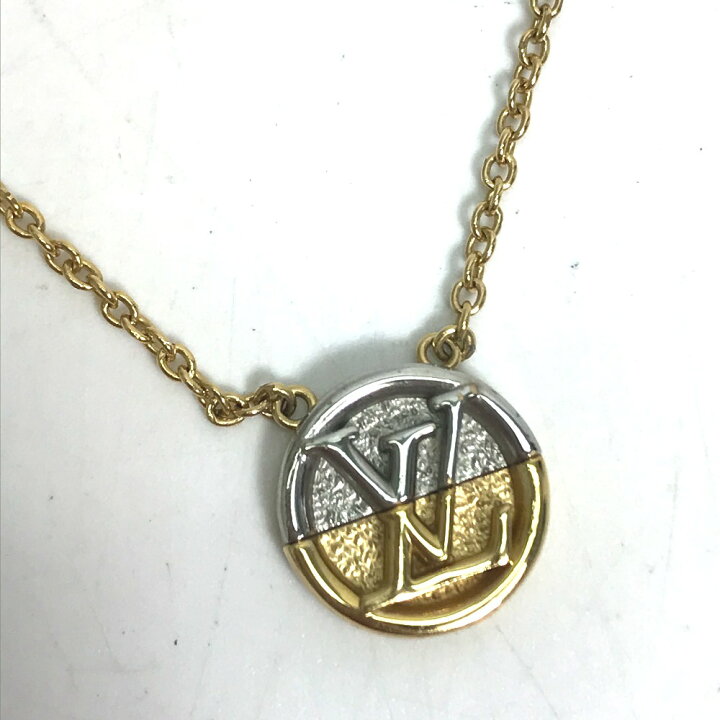 楽天市場】LOUIS VUITTON ルイヴィトン M69643 バイカラー ネックレス 